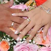 Alianza de boda Plana, Matizada