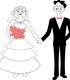 Alianza de boda, plana, matizada-brillo, grabado exterior