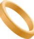 Alianza de boda, plana, matizada-brillo, grabado exterior